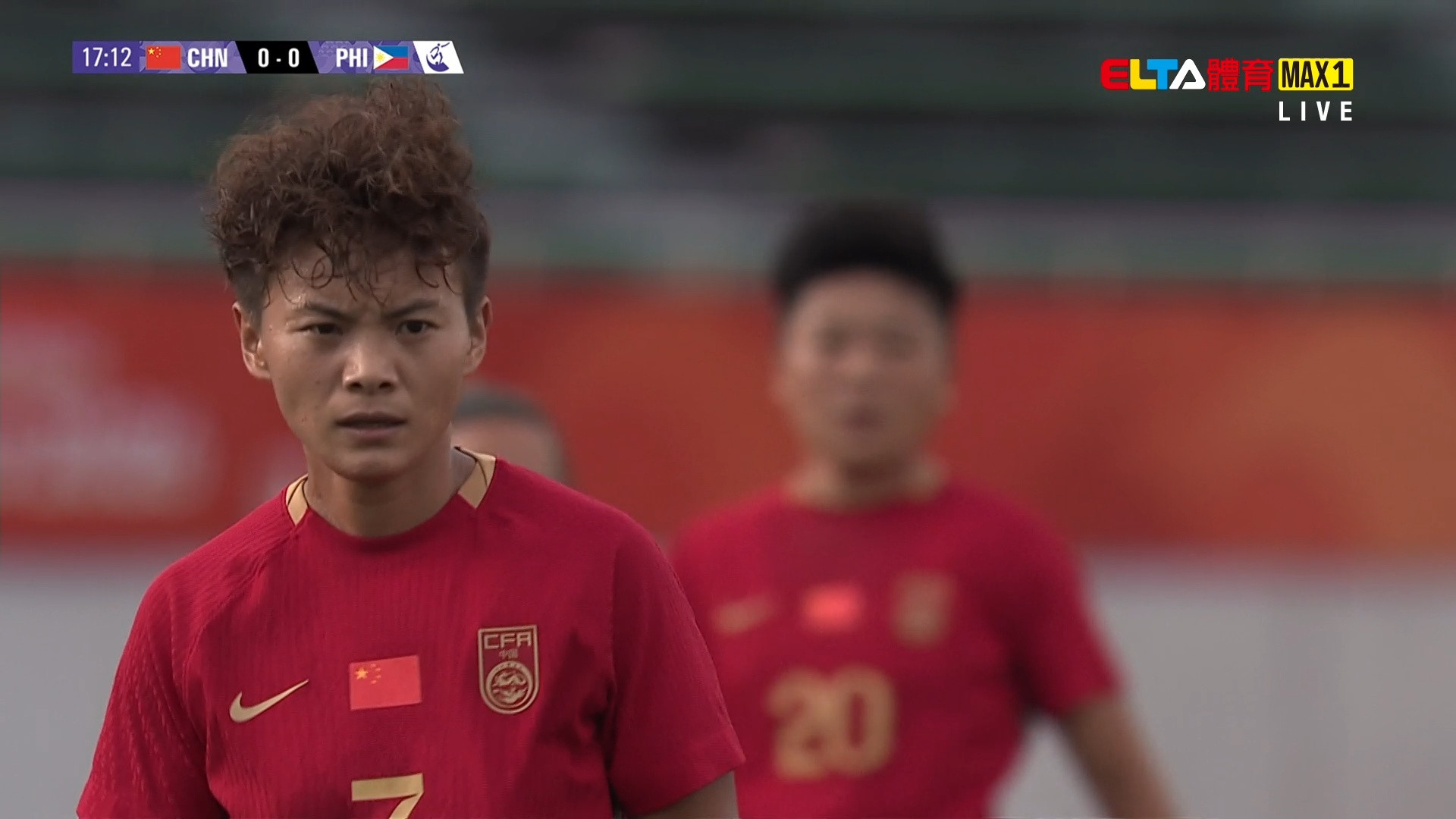 9/21 亞運 中國VS菲律賓 足球 女子預賽(原音)