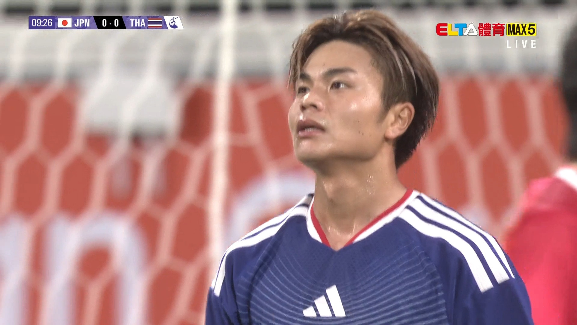 9/23 亞運 日本VS泰國 足球 男子預賽(原音)