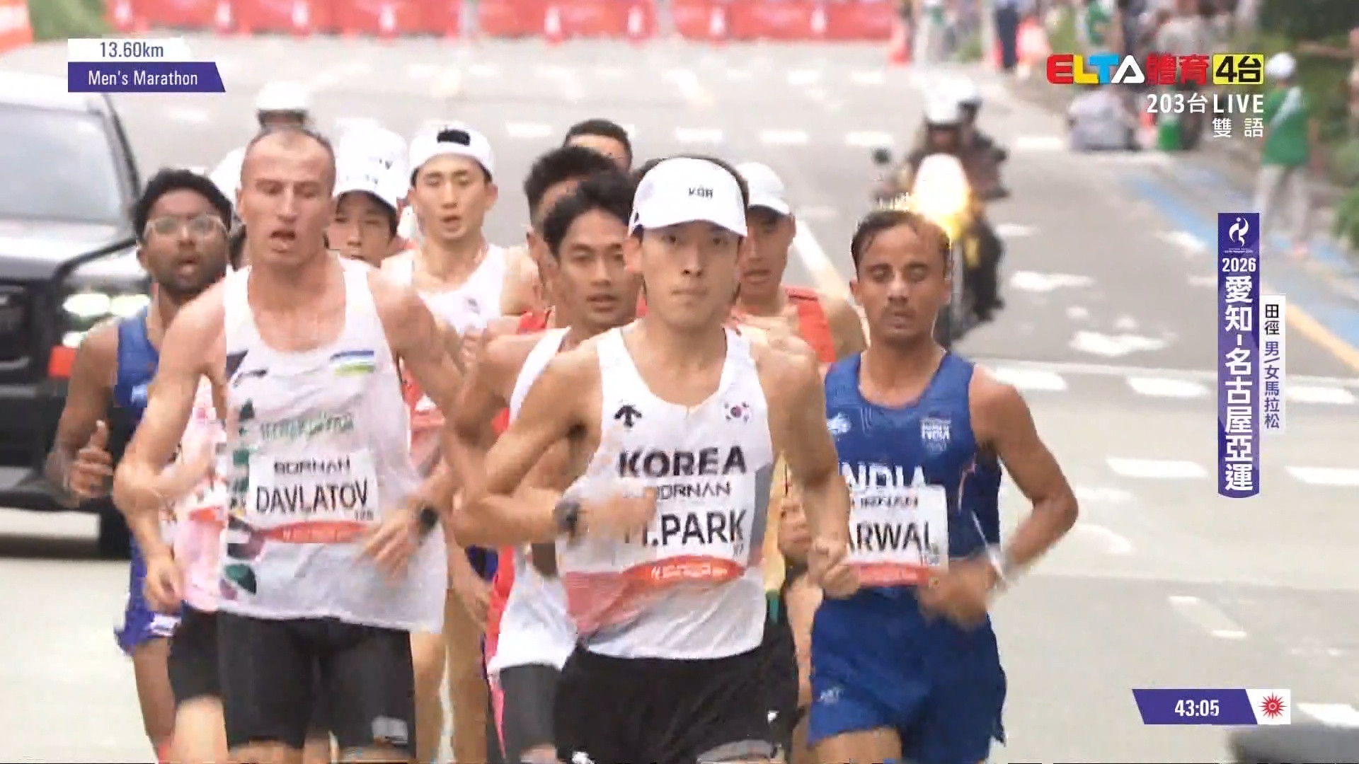 9/26 亞運 中華隊 馬拉松決賽 