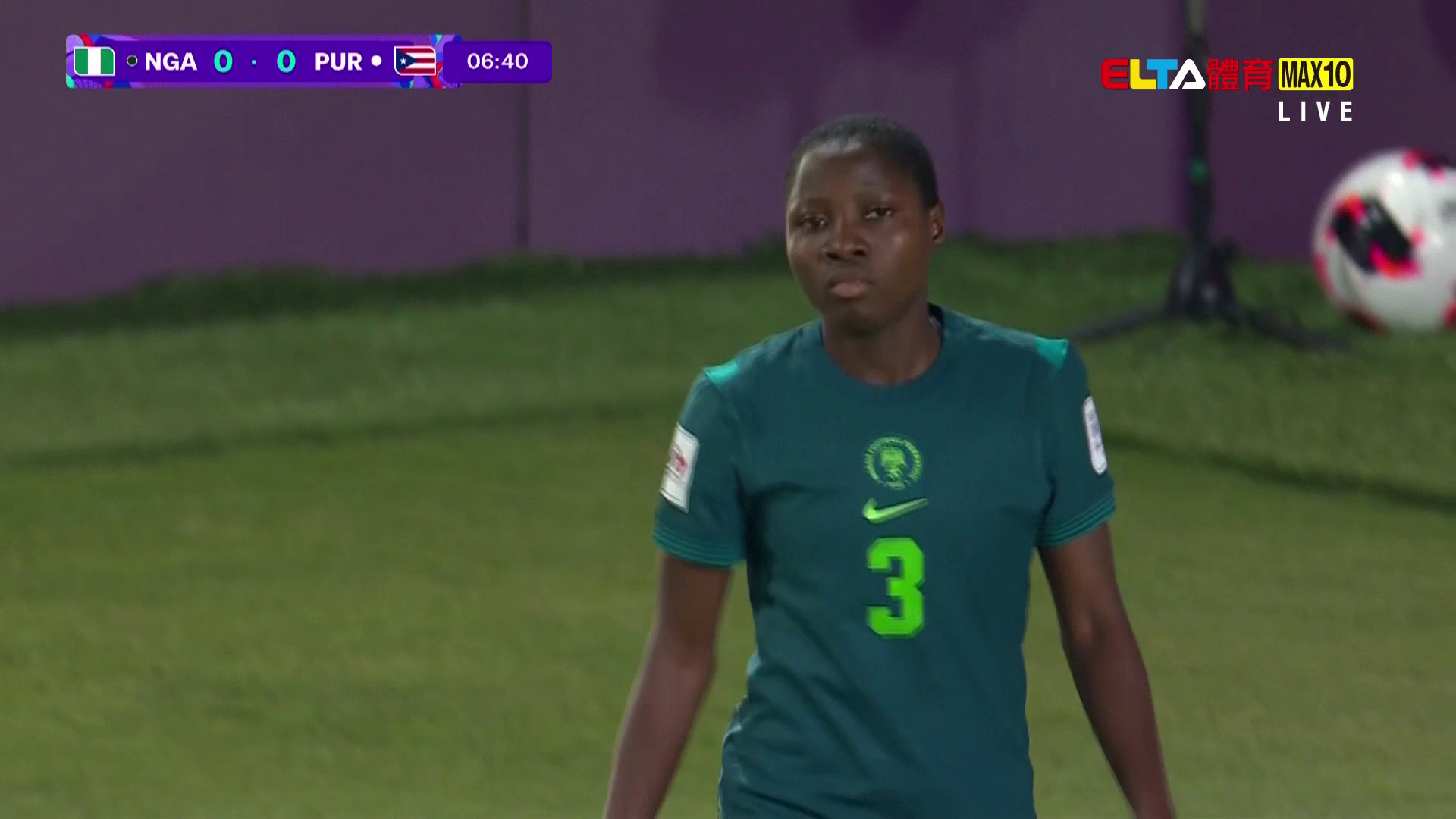 FIFA U17女子世界盃™ 奈及利亞VS波多黎各 B組第二輪 10/21 #16(原音)