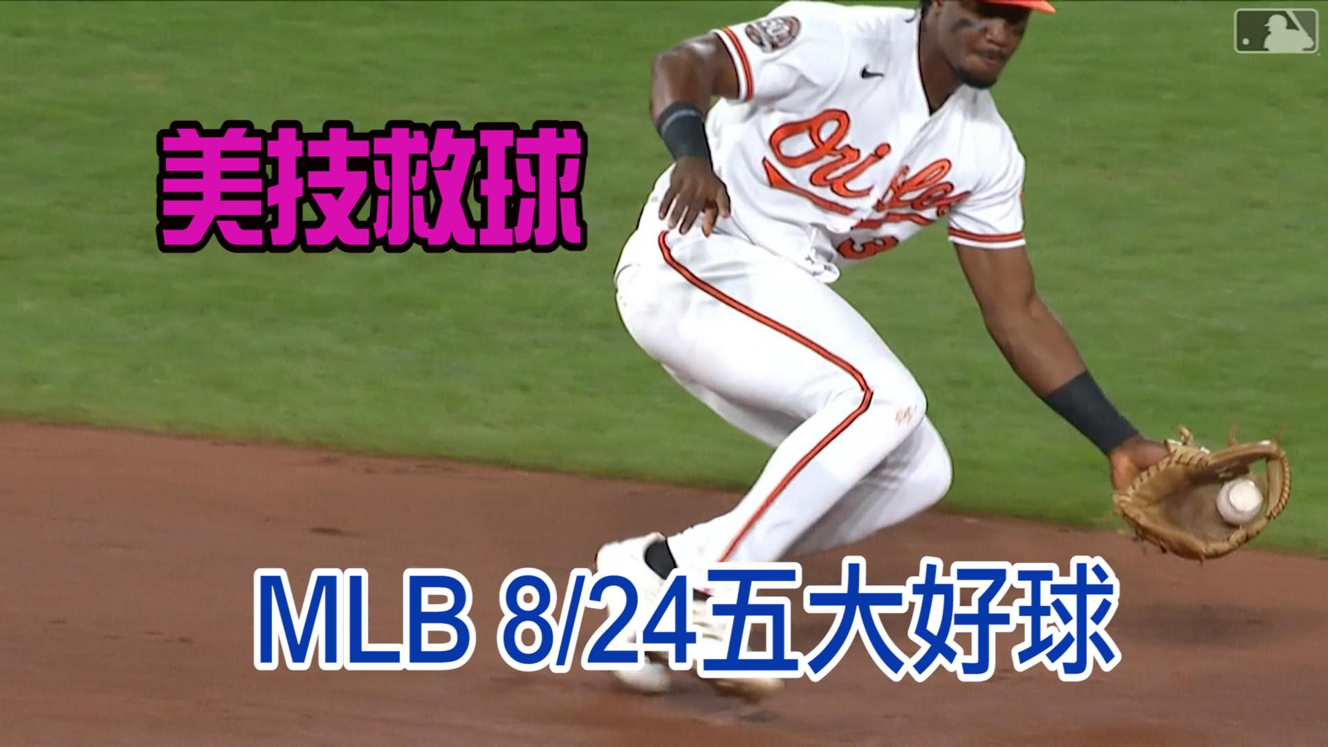 【MLB看愛爾達】台北時間8月24日 MLB五大精采好球 8/24 