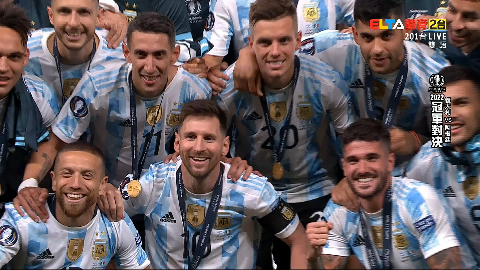 2022冠軍對決 義大利vs阿根廷