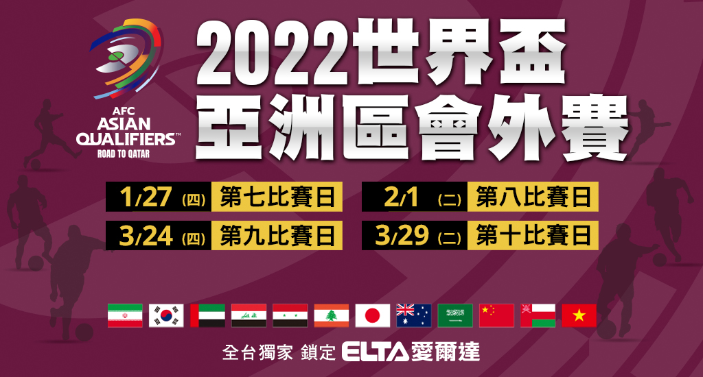 2022世界盃亞洲區會外賽