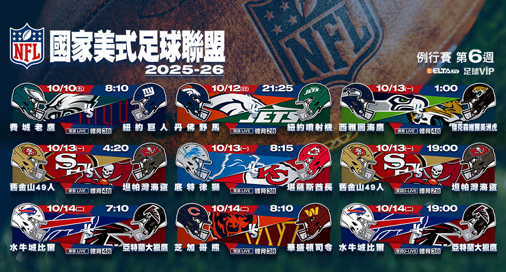 2025-26 NFL國家美式足球聯盟