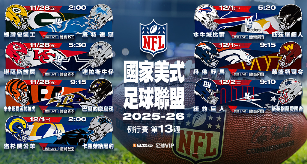 2025-26 NFL國家美式足球聯盟
