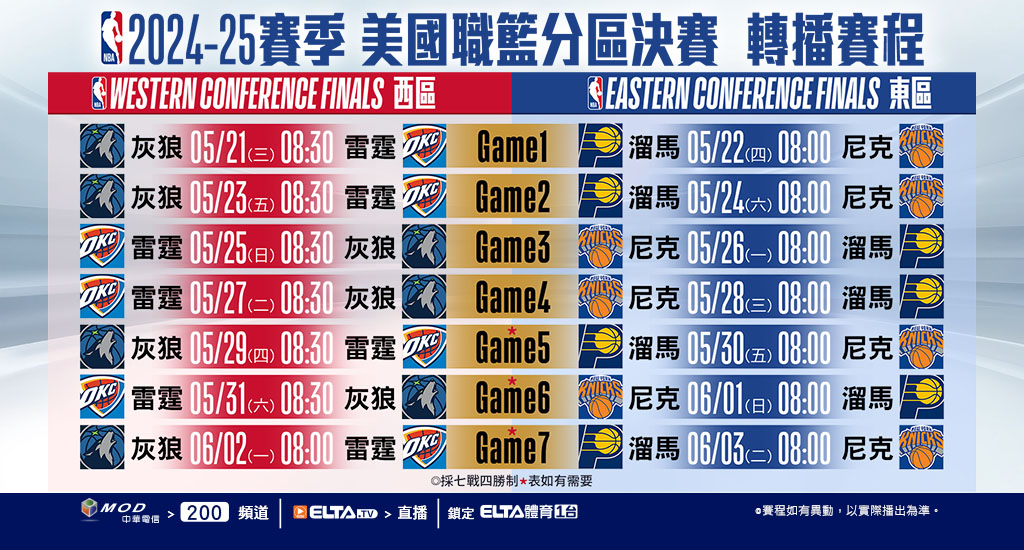 2024-25 NBA 美國職籃鎖定愛爾達體育1台